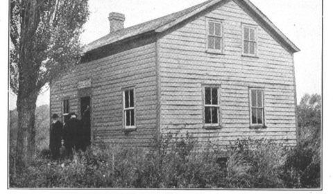 The Fox house. This structure has been moved to the Lily Dale spiritualist community.